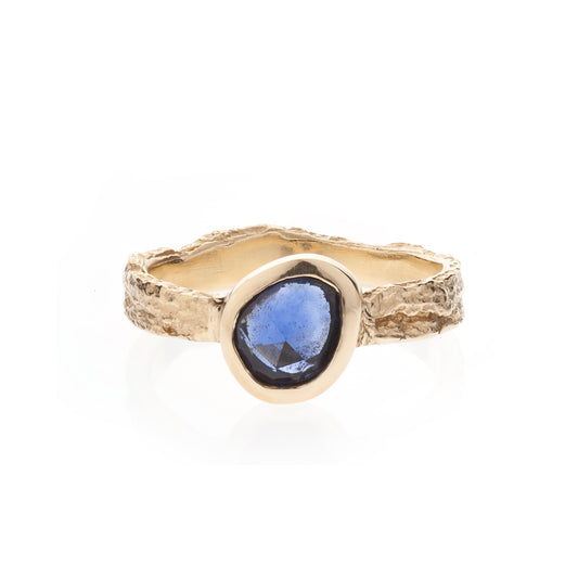 Oak London Plane & Sapphire Ring