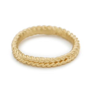 Double Rope Wedding Ring