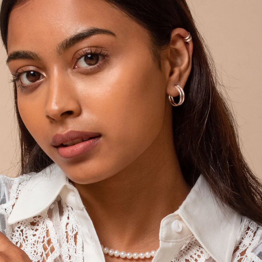 Nomad Ear Cuff Silver