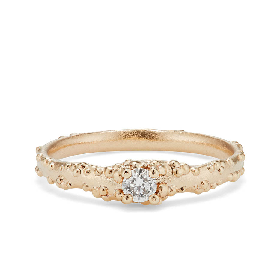 Orno Diamond & Gold Engagement Ring