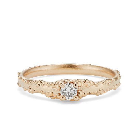 Orno Diamond & Gold Engagement Ring