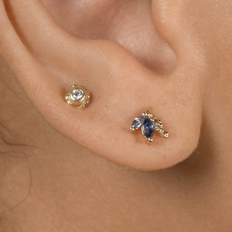Orno diamond studs 9ct yellow gold