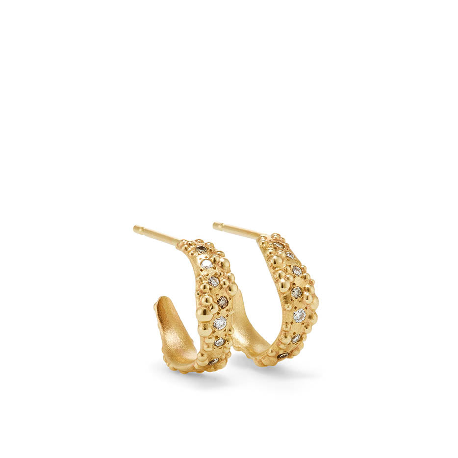 Orno Small Gold Hoop Earrings