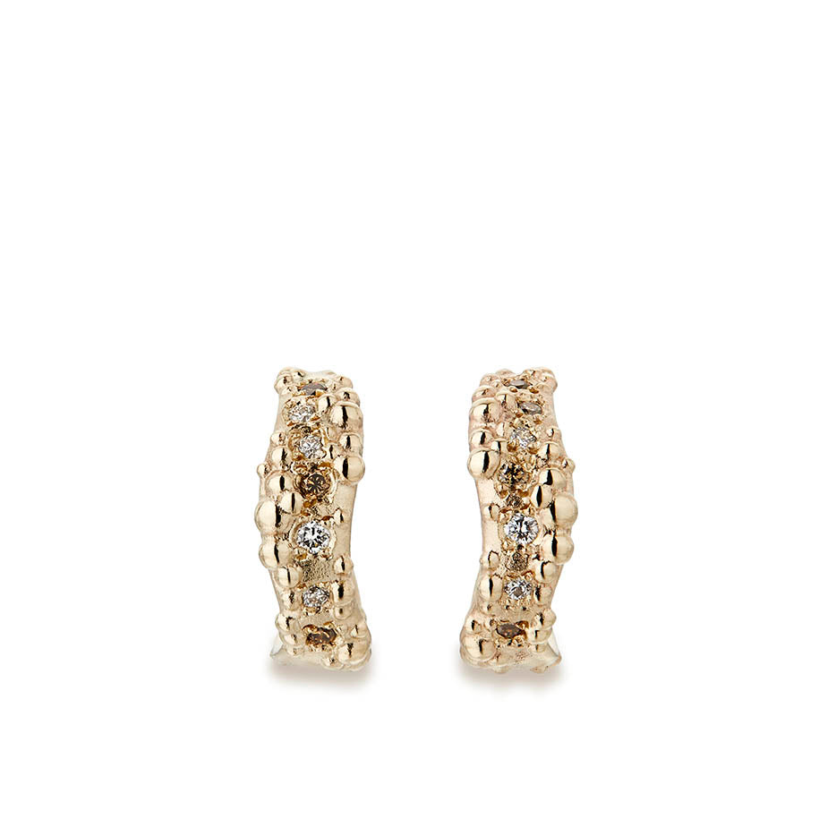 Orno Small Gold Hoop Earrings