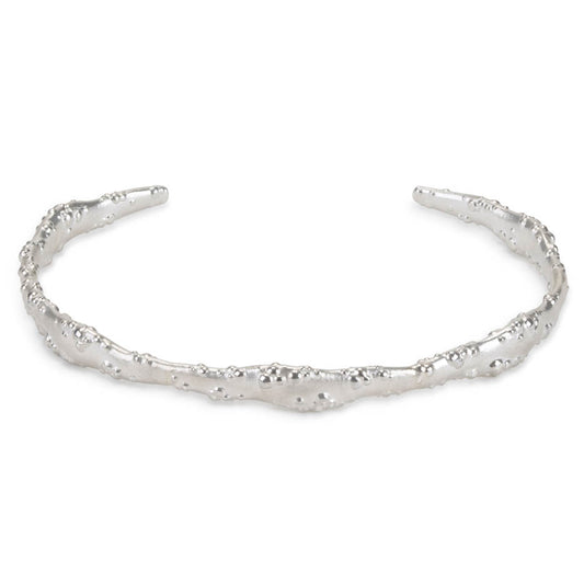 Orno Silver Cuff Bracelet