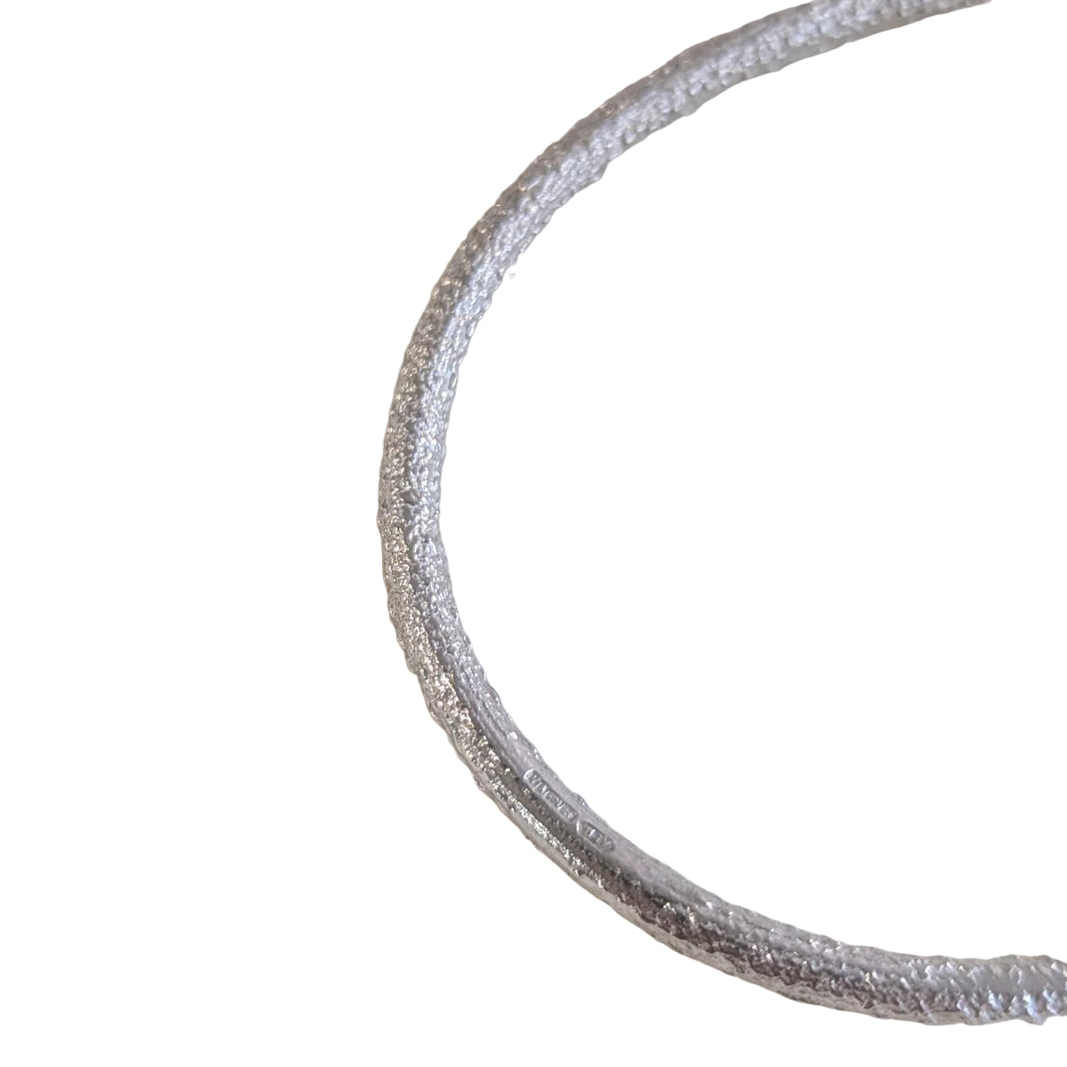 Moonlink Silver Bangle
