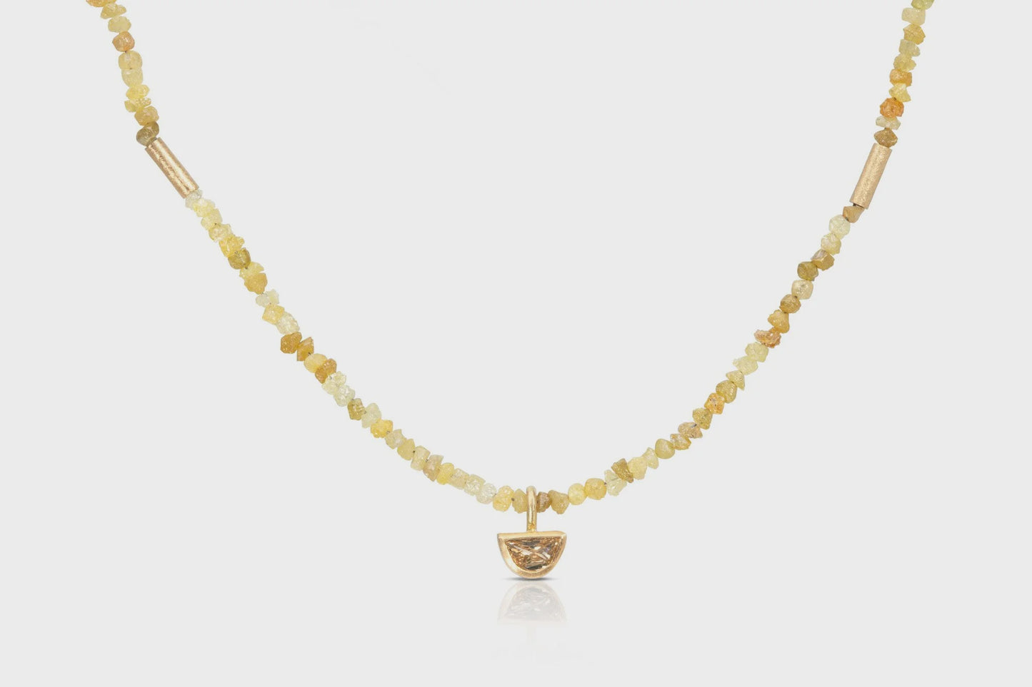 Yellow Diamond Necklace