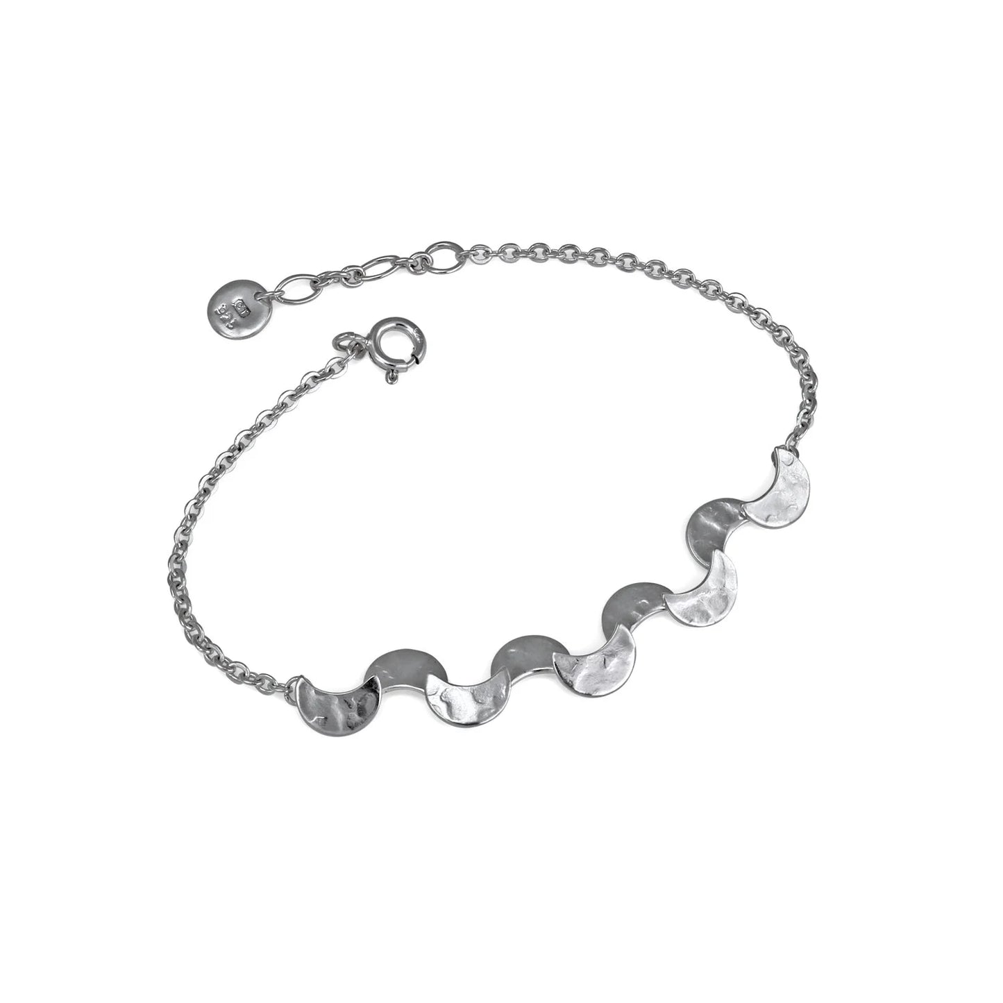 Selene Skinny Bracelet -Silver