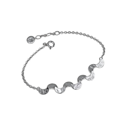 Selene Skinny Bracelet -Silver