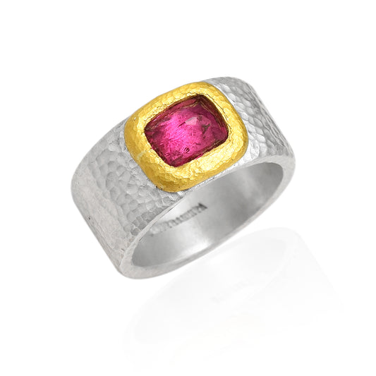 Pink Tourmaline Ring
