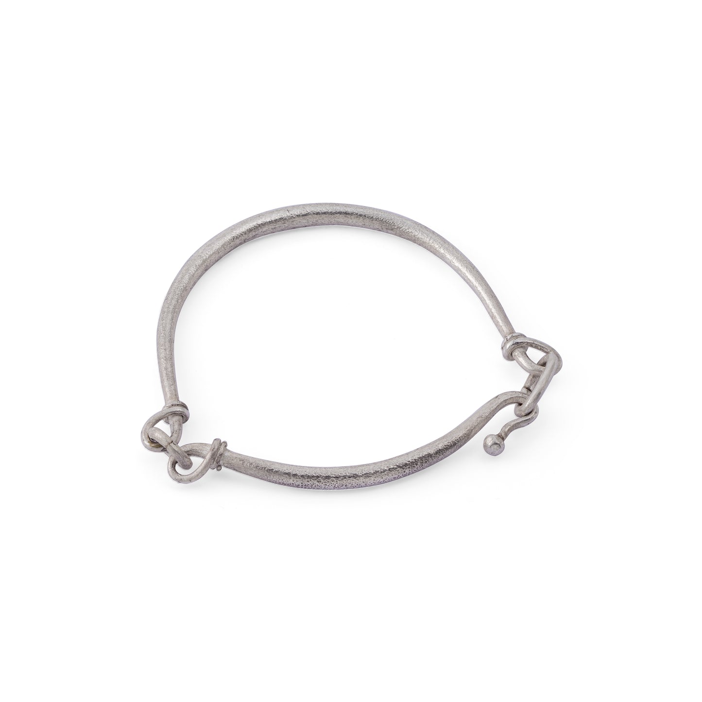 Silver Torque Bracelet