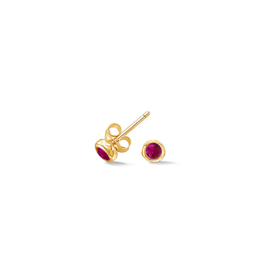 Ruby Stud Earrings
