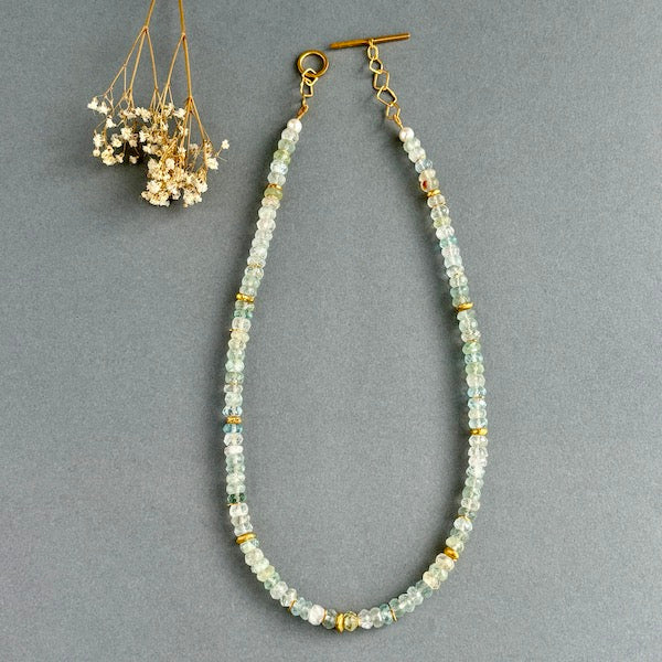 Indian Summer Necklace Aqua