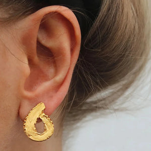 XO Brushstroke Earrings