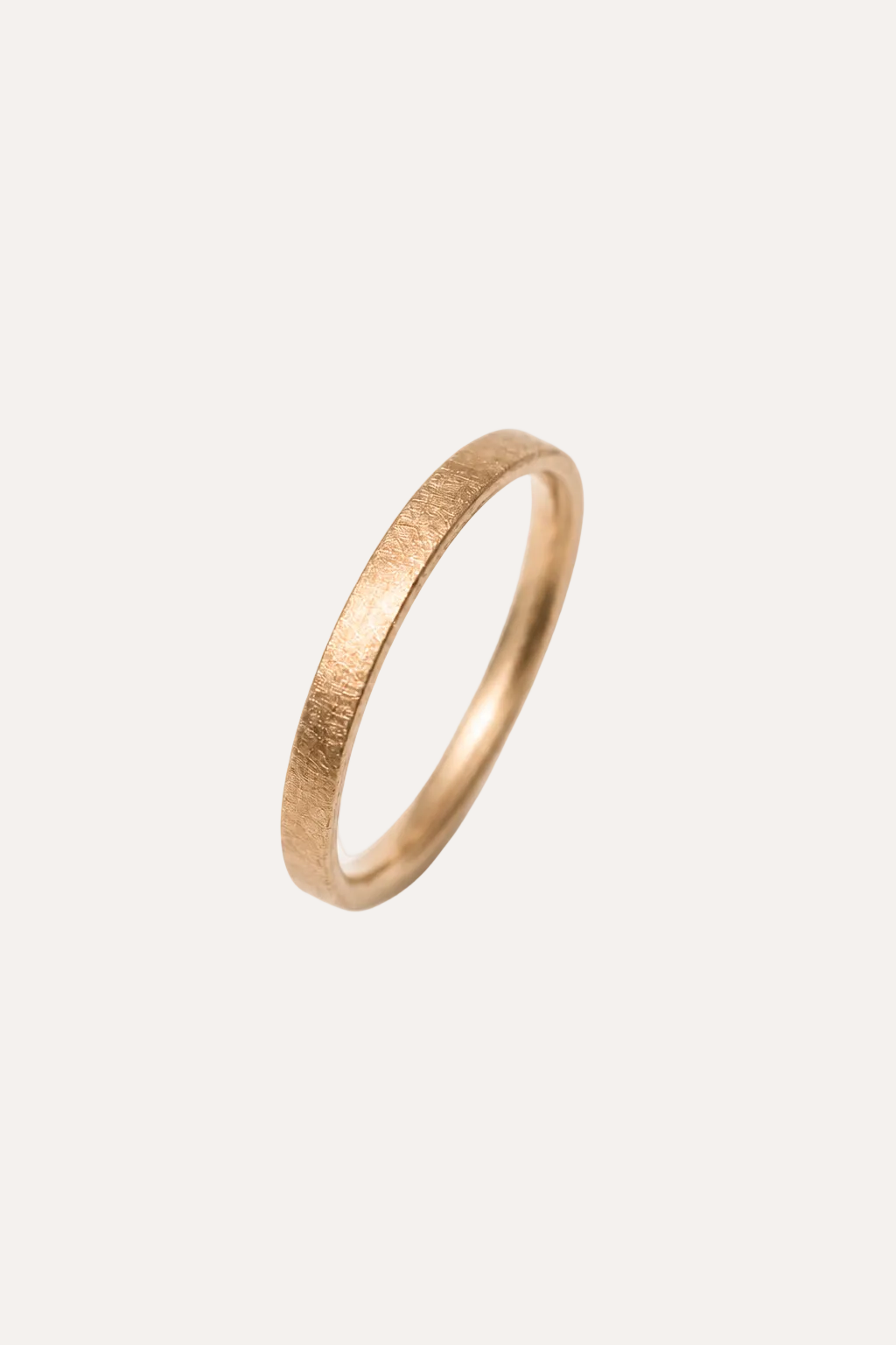 Inverted D 9ct Wedding Ring