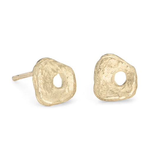 Worn Pebble Earrings