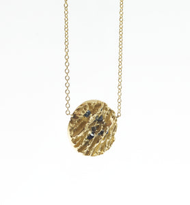 Gold & Sapphire Pendant