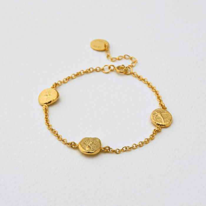 gold nugget bracelet