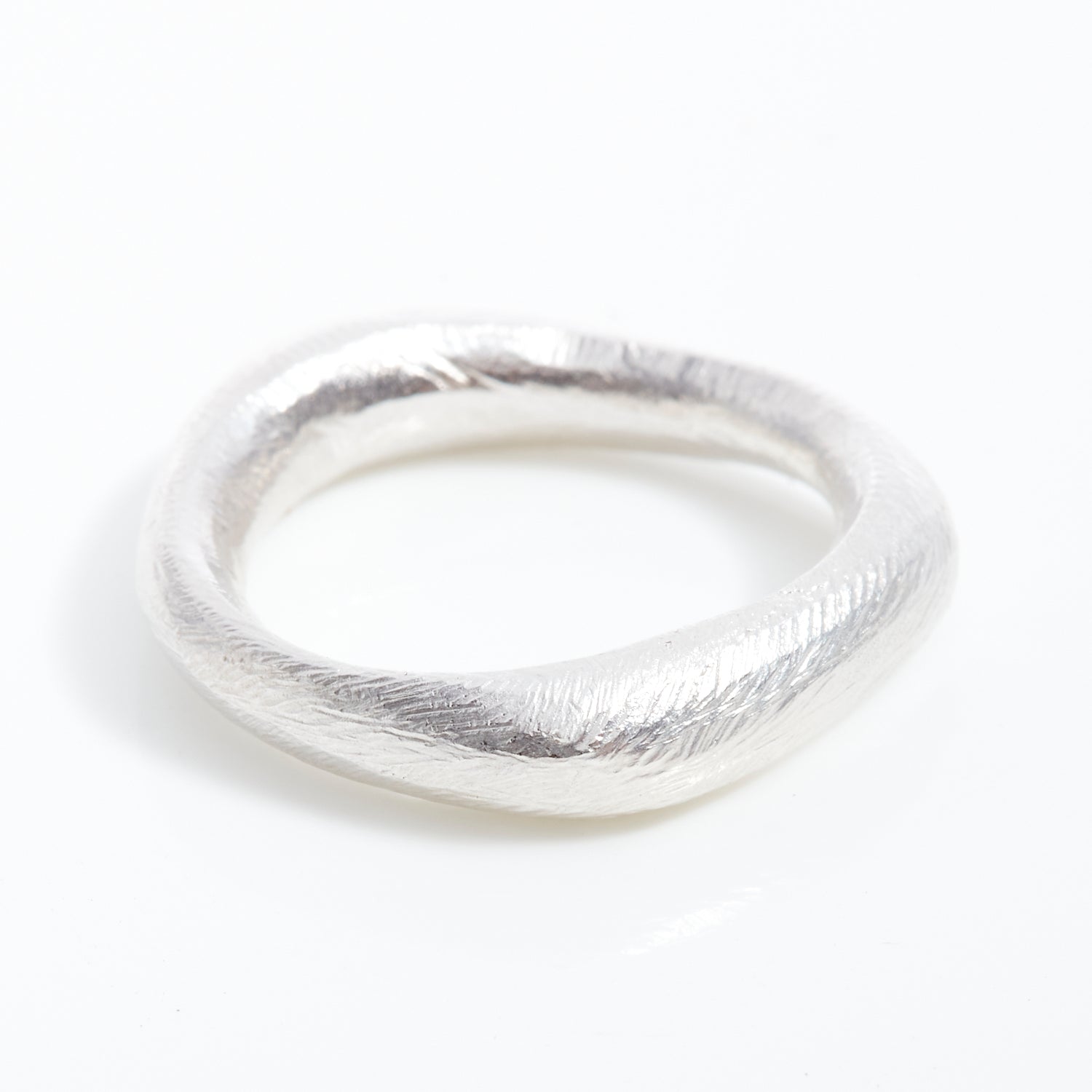 Silver Form Ring