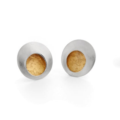 Silver Etch Studs