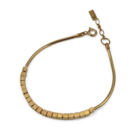 metropolis bracelet gold