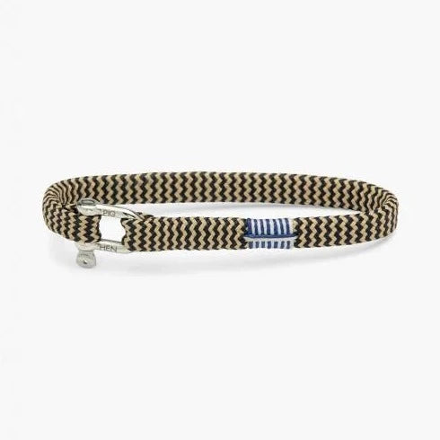 Navy & Cream Rope Bracelet