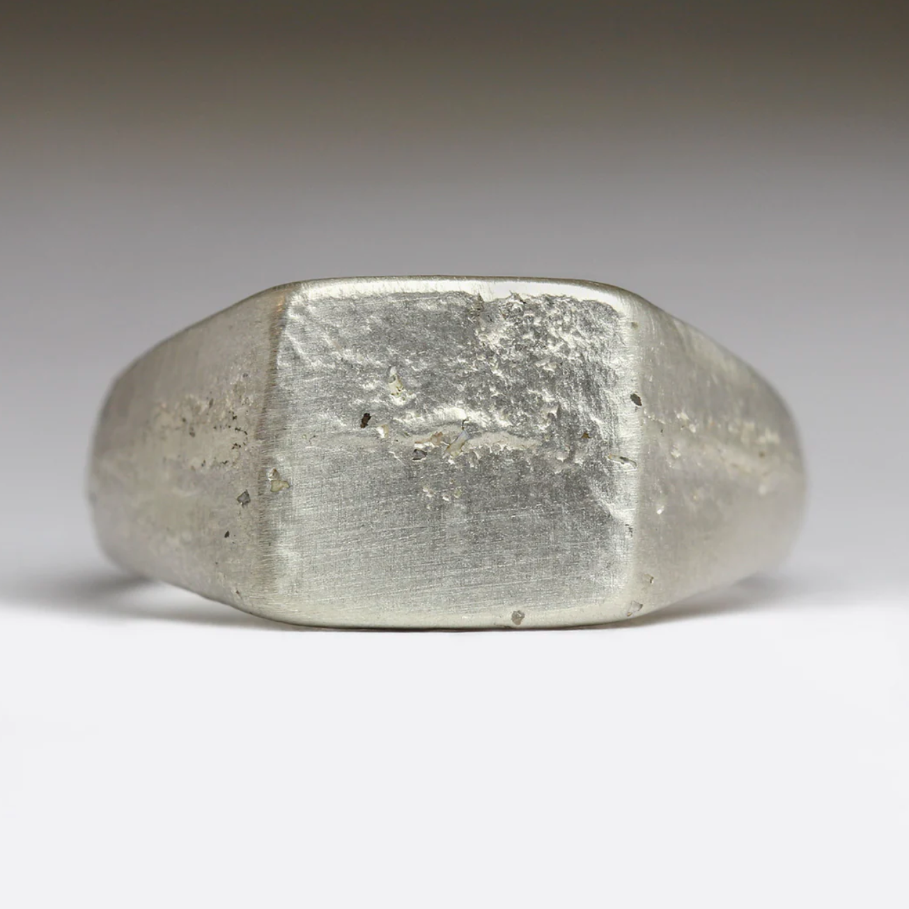silver signet ring