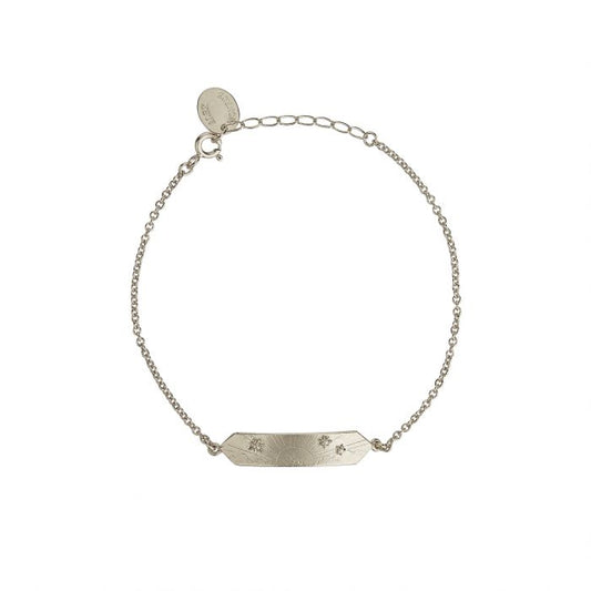 silver sunset bracelet