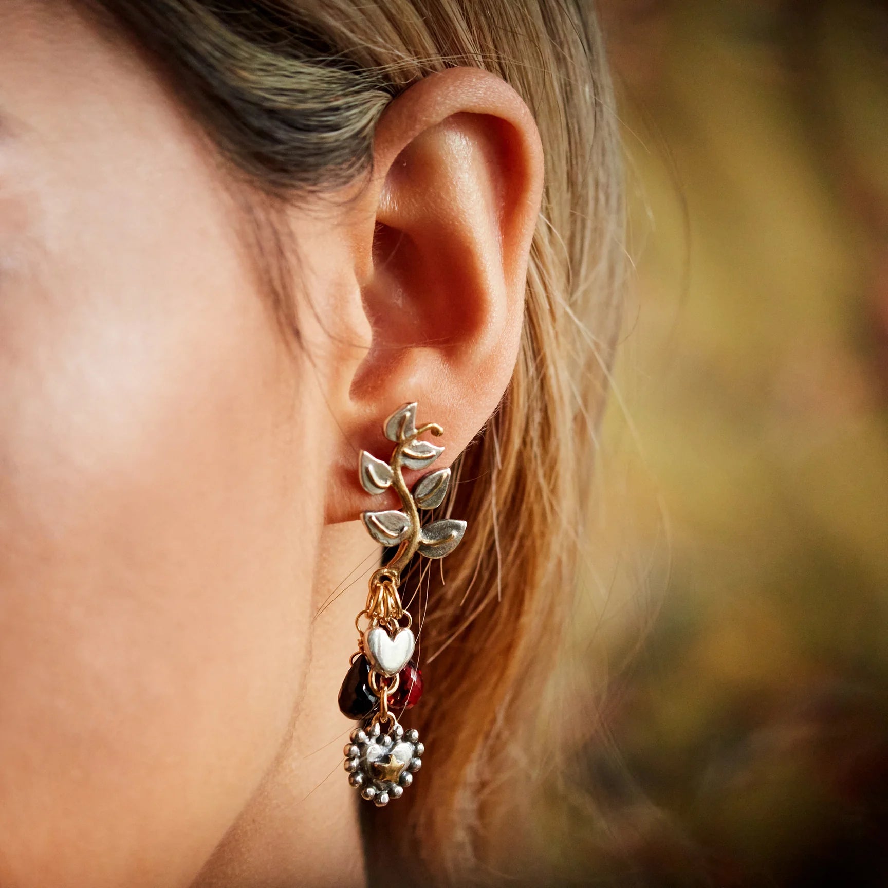 Bond Leaf Earrings