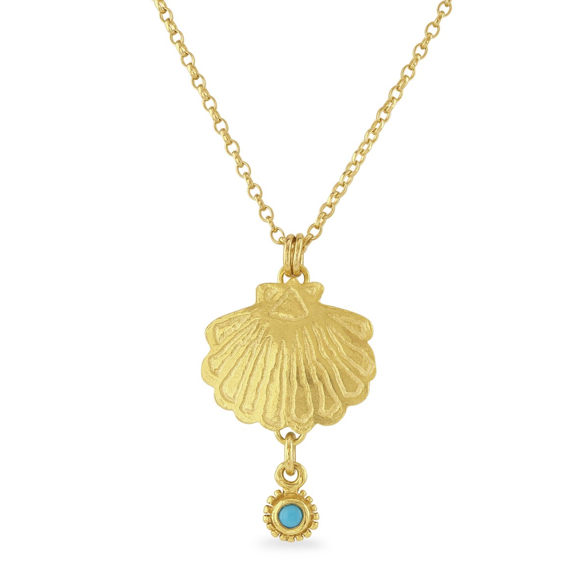 Scallop Shell Pendant