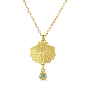 Scallop Shell Pendant