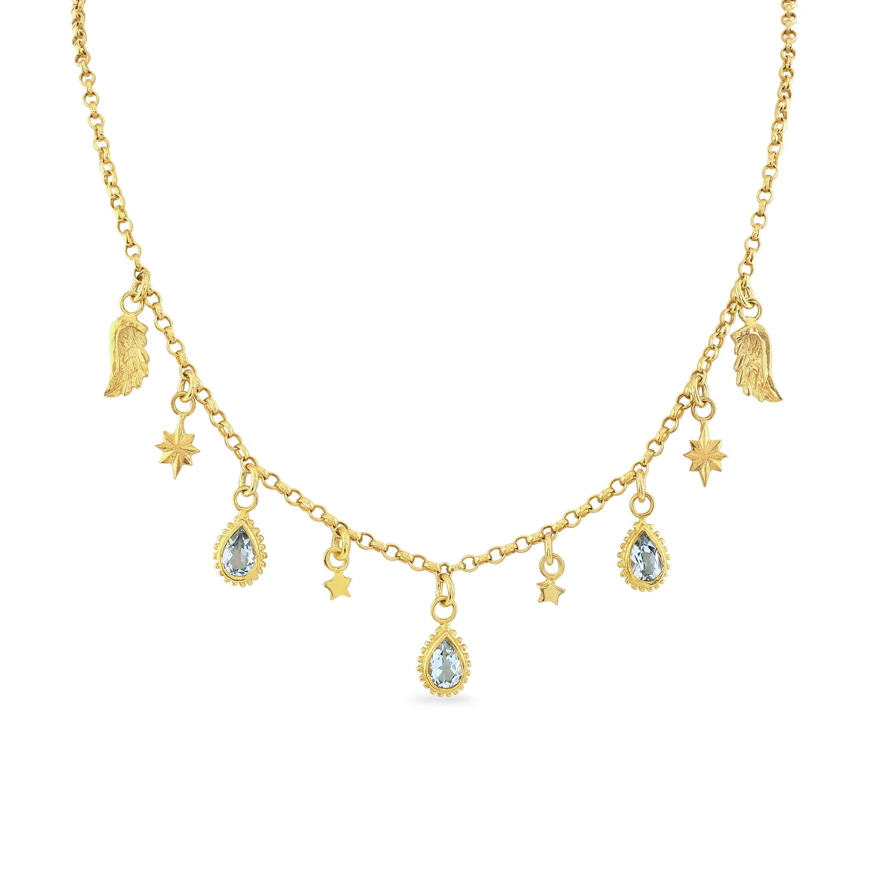 Topaz Celestial Gem Necklace
