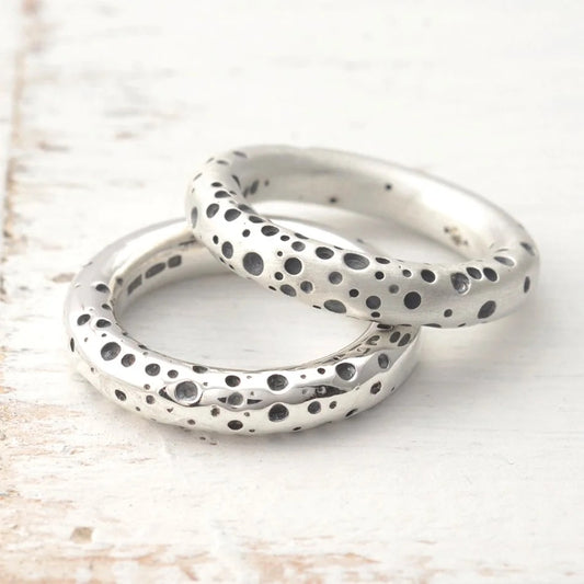 Silver Halo Ring