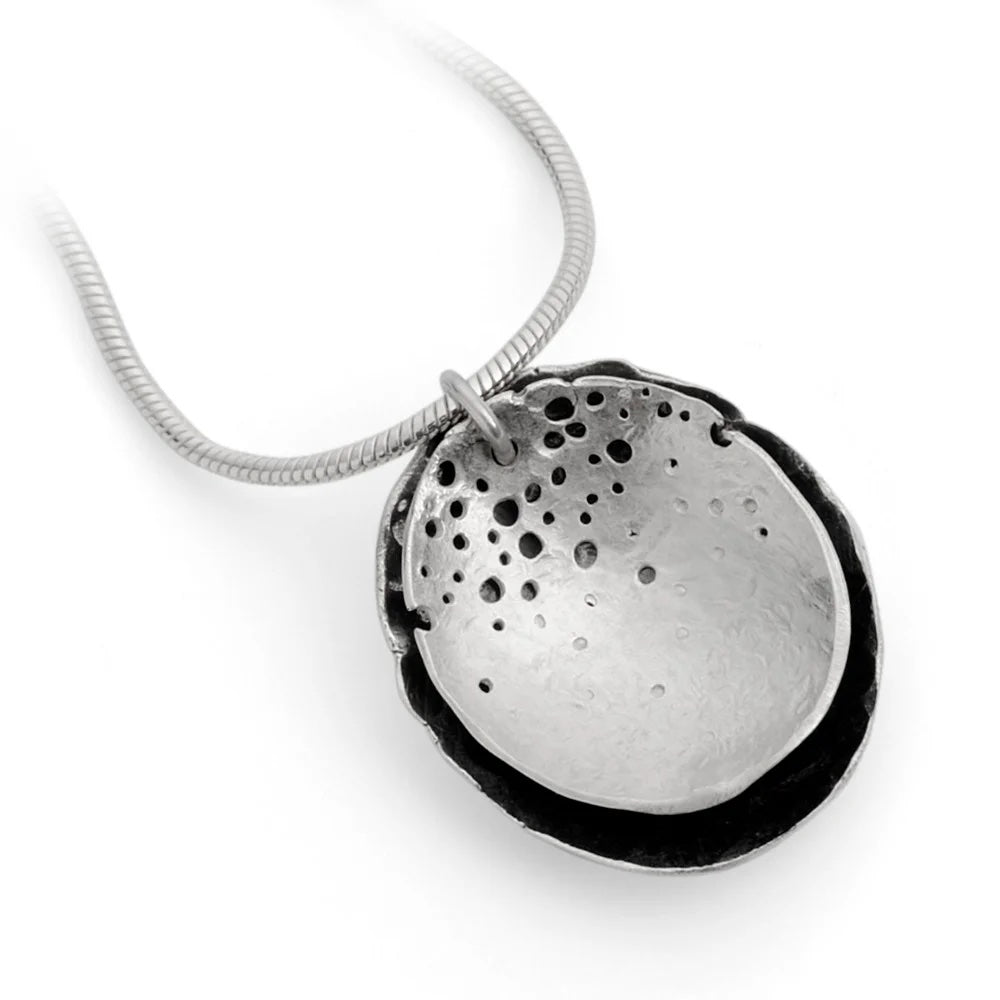 Silver Double Pendant