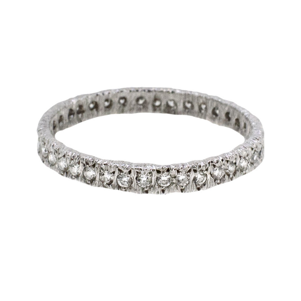 18ct White Gold and Diamond Eternity Ring