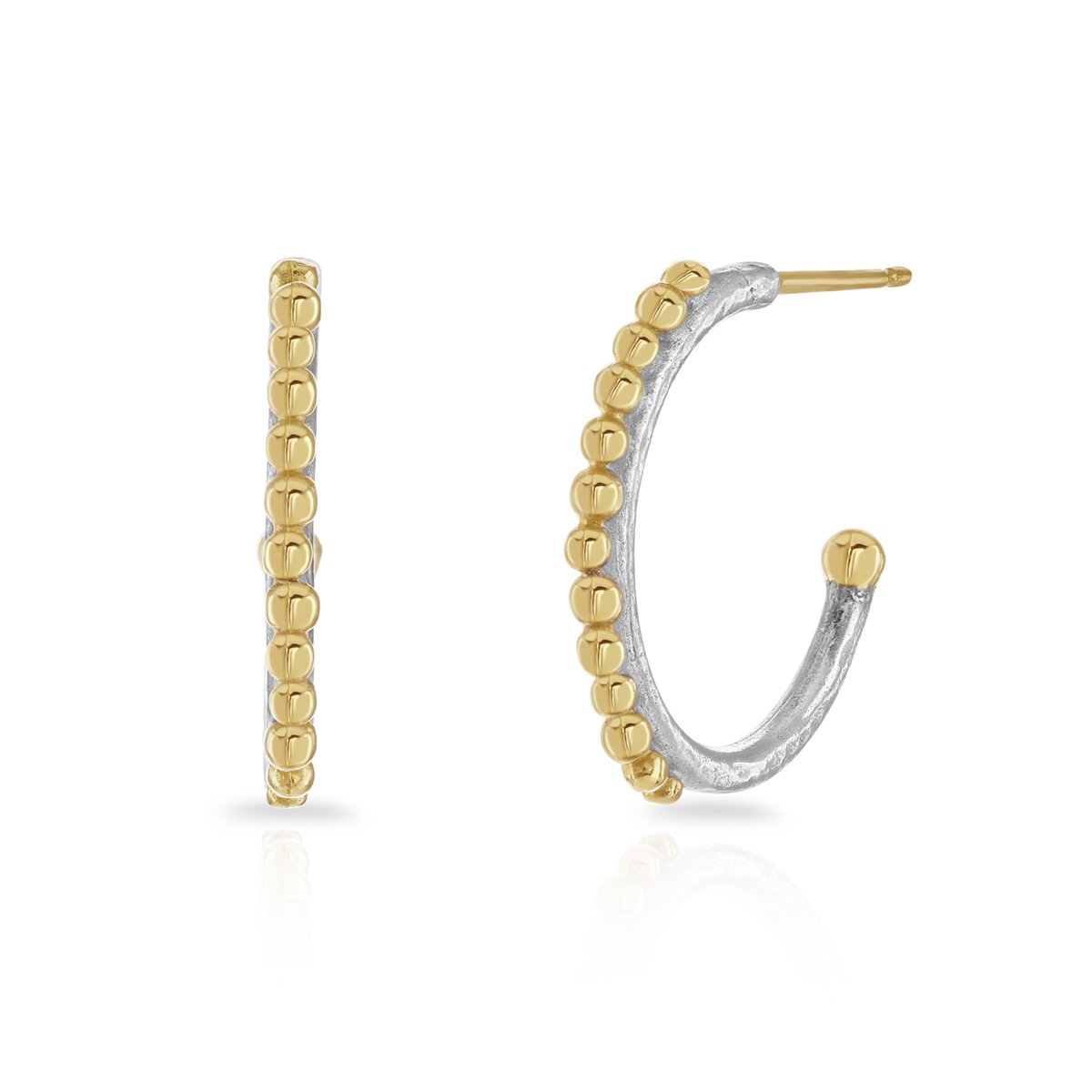 Bobble Hoop Earrings