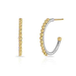 Bobble Hoop Earrings