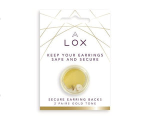 Secure Earring Backs - Gold Tone