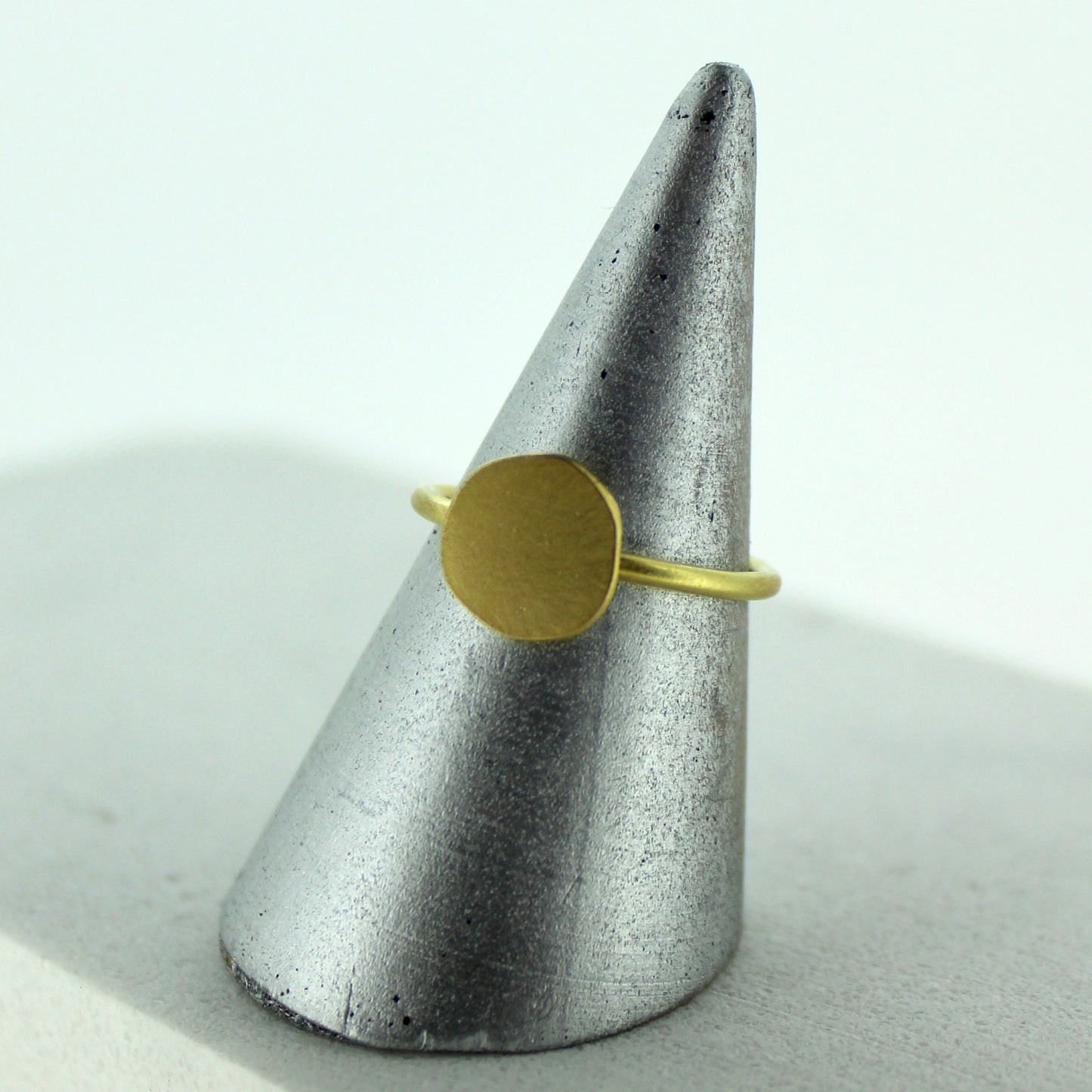 Yellow Gold Pebble Ring