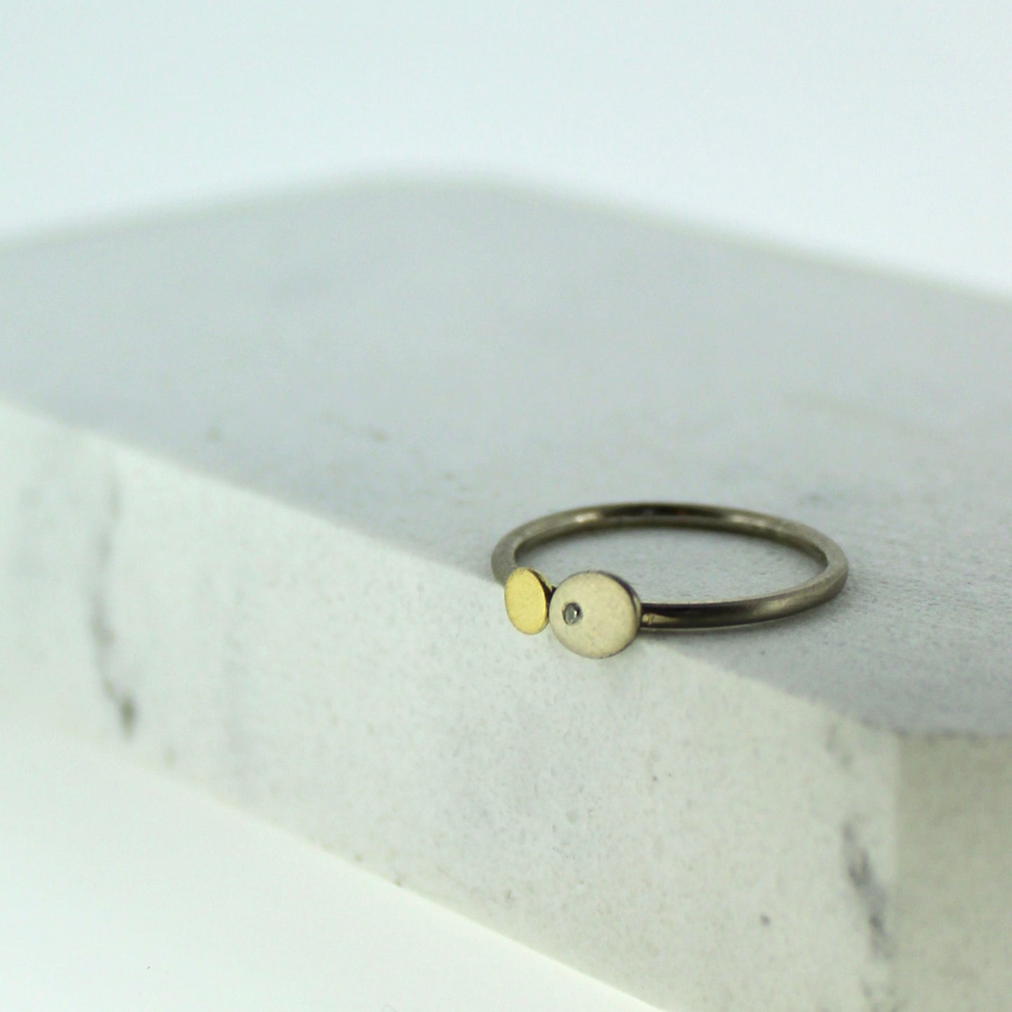 Gold and Diamond Ring