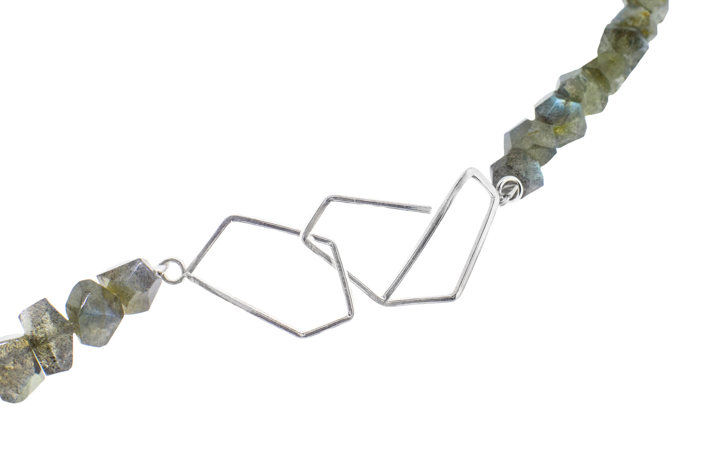 Labradorite and Aquamarine Necklace