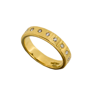 Yellow Gold Eternity Ring