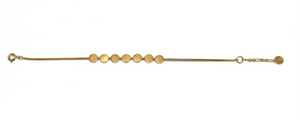 Paillette Skinny Bracelet Gold