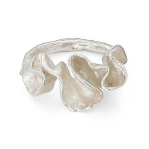 Silver Scribble Ring