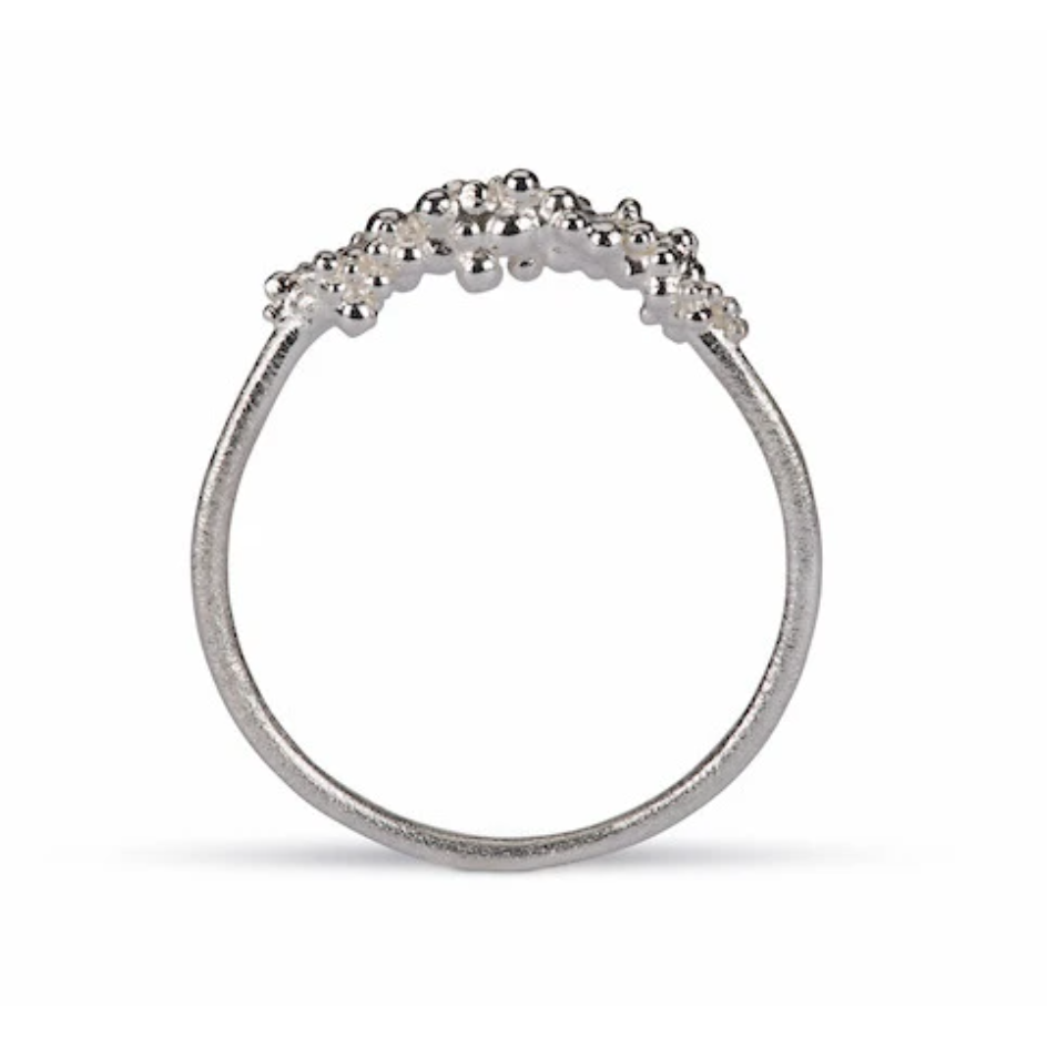 Silver Granule Ring