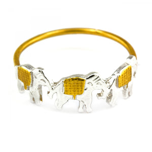 Three Marching Elephant Ring