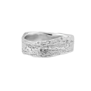 Silver London Plane Ring
