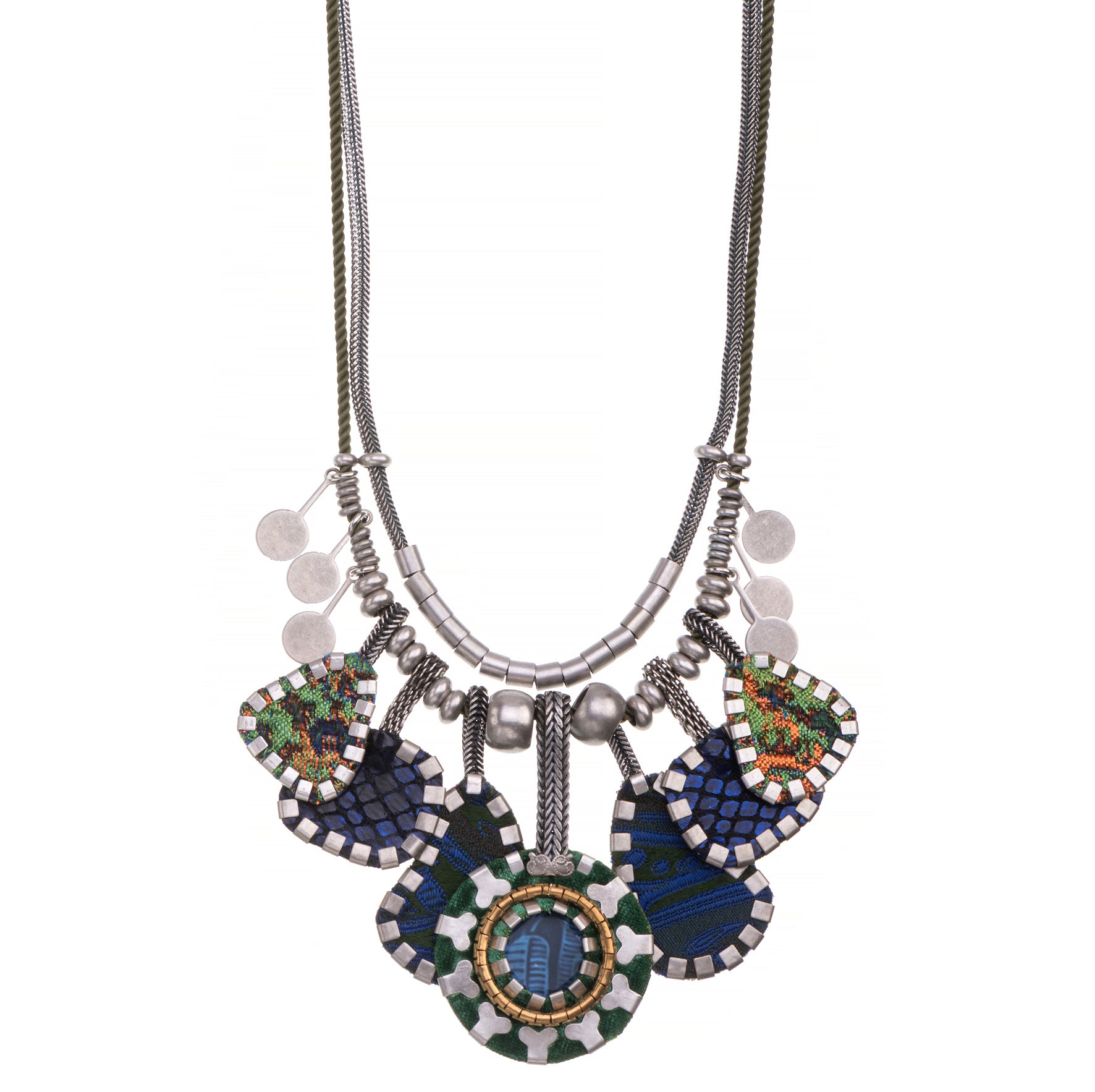 moss rock necklace