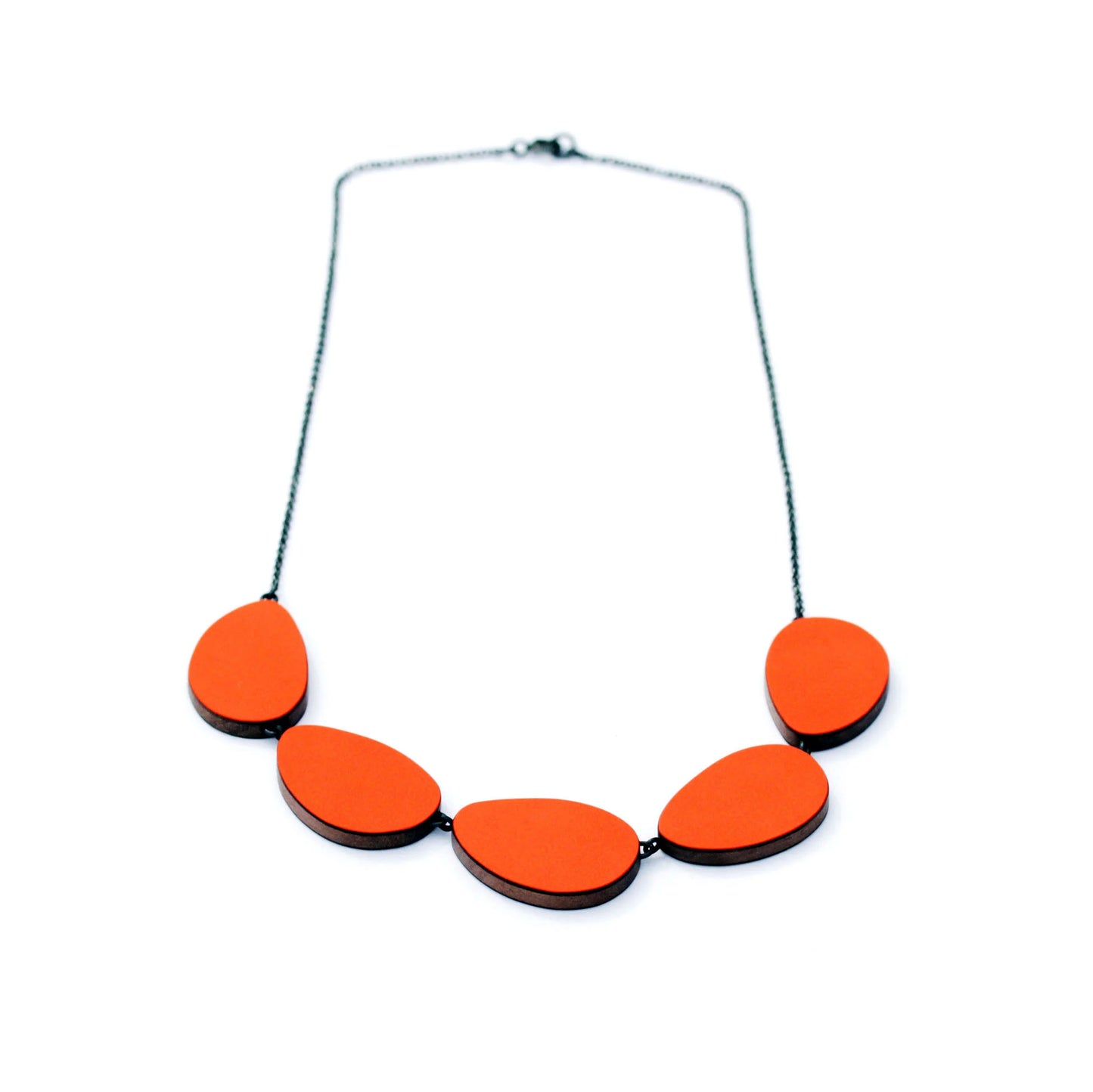 Reversible Pink/Orange Necklace