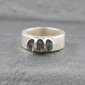 Silver Cluster Ring